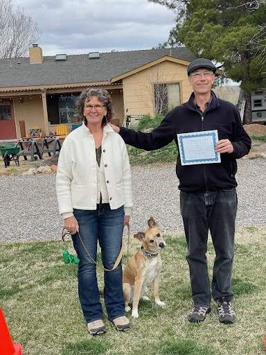 Certificate awarded